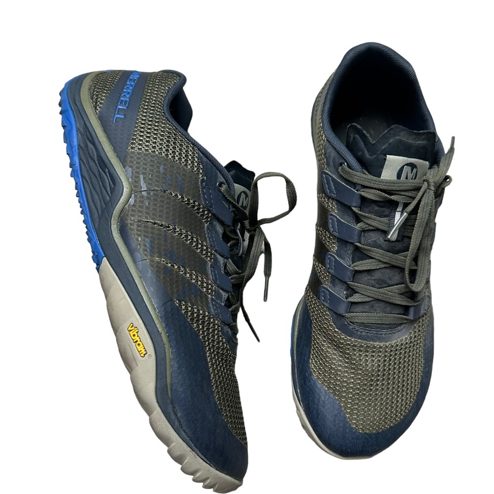 Shoes Athletic By Merrell In Blue, Size: 11